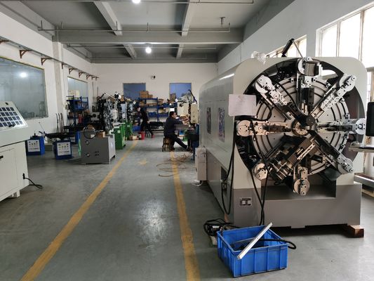 12 محور بدون سیم CNC بهار ساخت ماشین سیم شکل گیری کویل سریع سرعت