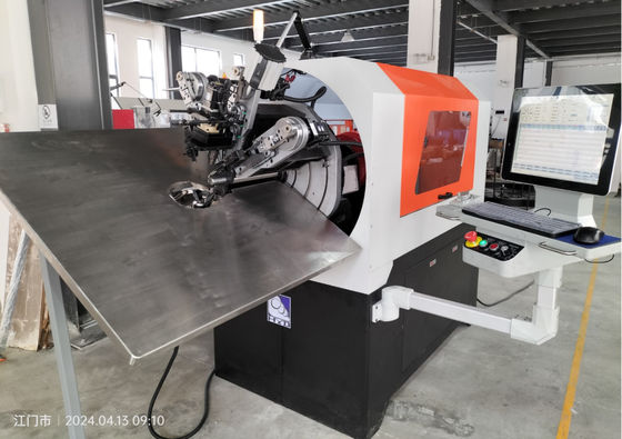 دستگاه فنرسازی چندکاره CNC سیم‌ساز 0.3 - 2.5 میلی‌متری با سرو درایو