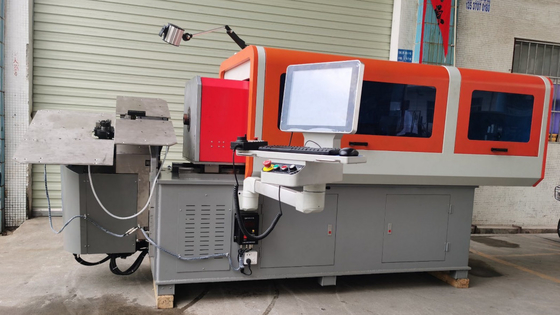 ماشین خم کردن سیم CNC، 8 محور 3D Wire Bender