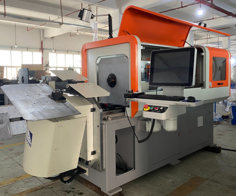 ماشین خم کردن سیم CNC، 8 محور 3D Wire Bender