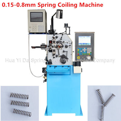فنرهای مارپیچی سفارشی CNC فنر ساز از استوک سیم 0.8 میلی متری