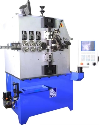 دستگاه ساخت فنر فشرده، دستگاه سیم پیچ فنر CNC قطر 0.8-2.6mm