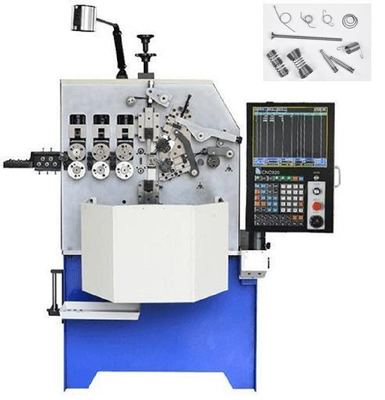 دستگاه سیم پیچ فنری 4 میلی متری CNC، دستگاه ساخت فنر فشرده سازی