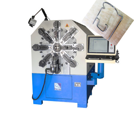 دستگاه فنر CNC بدون شتر 380 ولت 50 هرتز 27 کیلووات برای سیستم‌های فولاد کربنی 1 - 4 میلی‌متری