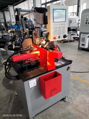 M4-M10 6 محور ماشین ساخت بهار Helicoil CNC با دقت بالا برای ورودی رشته سیم