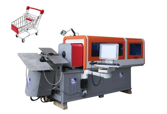3D Wire Bending Machine CNC Wire Bender with 2-8MM Wire Size 10000.0mm Max Wire Feed and 17.4-21.6kw Power