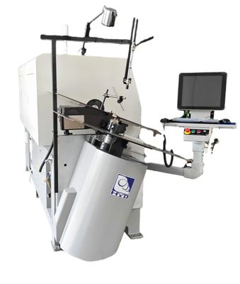 دستگاه خم و شکل دهی سیم فنری با کنترل کامپیوتری برای سیم فولادی 2-8 میلی متری