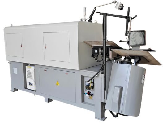 فولاد بهار 2 - 8mm 3D CNC Wire Bender شکل گیری پایدار با سیستم CNC