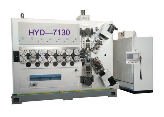 دستگاه فنر پیچ اتوماتیک 7 محوره CNC چند منظوره موتور هسته 6-16 میلی متر برای فلز و متالورژی