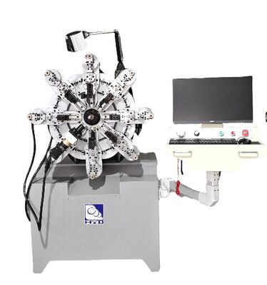 دستگاه فنر پیچ اتوماتیک دقیق بدون کپسول، چند منظوره برای تولید و شکل دهی قطعات هسته موتور 0.3-2.5 میلی متر