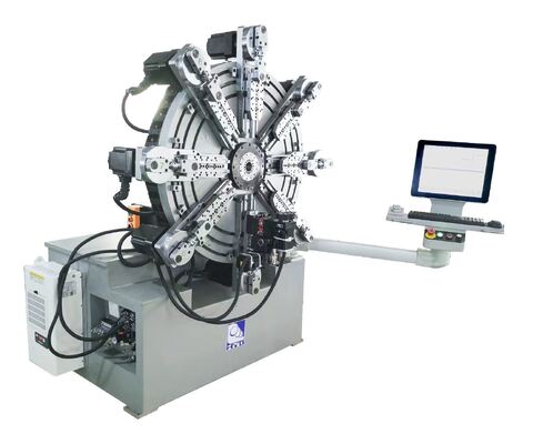 HYD اتوماتیک CNC رولینگ بهار سیم ساخت ماشین 1.0-4.0mm هسته موتور Camless برای فلز و فلز آلات