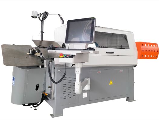 دستگاه خم کردن سیم 3D با دقت بالا 8 محور 2.0-8.0mm سیم چرخشی اتوماتیک برای صنعت خودرو موتور فلزات فلزات