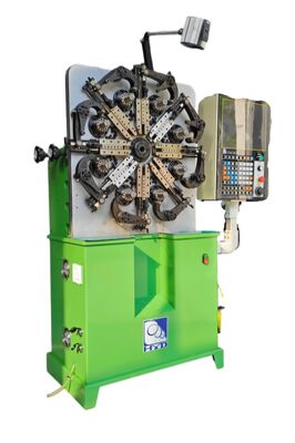 دستگاه فنر CNC هند 0.2 - 2.3 میلی متر سیستم های تجهیزات فنری شکل دهی سریع