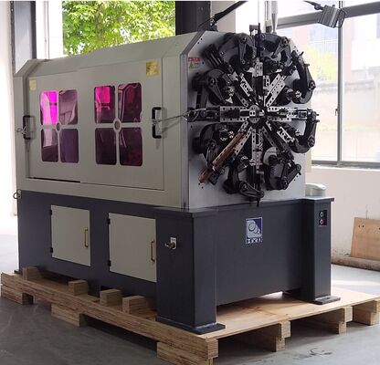 تجهیزات ساخت فنر CNC بادامک 4.0 میلی متری Sanyo Motor CE ISO9001 Blue Systems