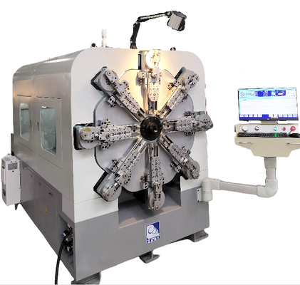 ماشین ساخت بهار CNC بدون سیم 1.0-4.0mm 12 محور سیستم های شکل دهی سیم