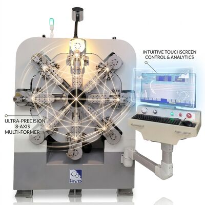 دستگاه شکل دهی چرخشی سیم CNC با حداکثر تغذیه 100 متر در هر دقیقه سیستم