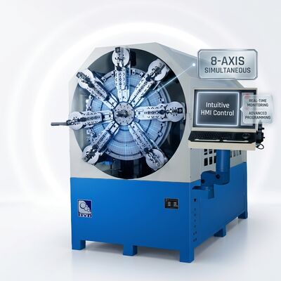 بادامک کامپیوتری - کمتر CNC بهار خم ماشین / کویل ماشین بهار قطر 0.3 - 2.5mm