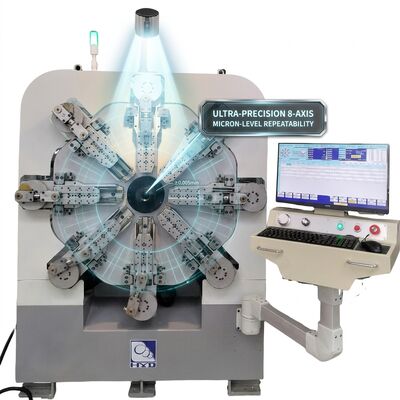 سیستم های سرو موتور تک محوره دستگاه فنر ساز CNC با دقت بالا