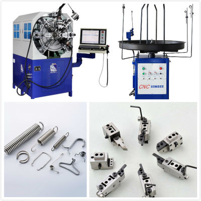 بادامک کامپیوتری - کمتر CNC بهار خم ماشین / کویل ماشین بهار قطر 0.3 - 2.5mm