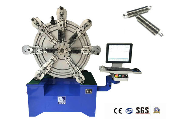 4.0 میلی متر CNC کنترل سیستم های کویلینگ دستگاه تولید فنر