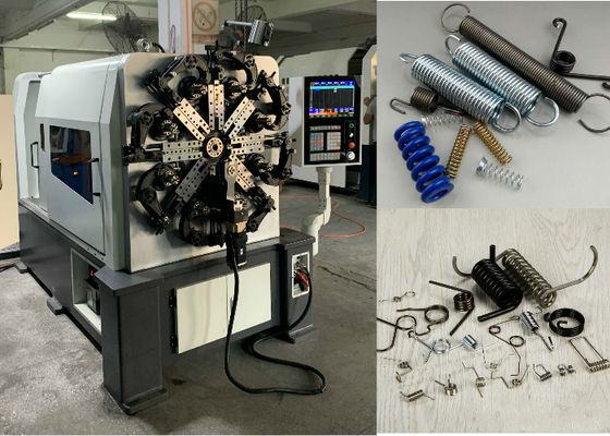 ISO9001 5 محور 4.0mm سیم بهار ساخت ماشین 17.5KW CNC بهار سابق
