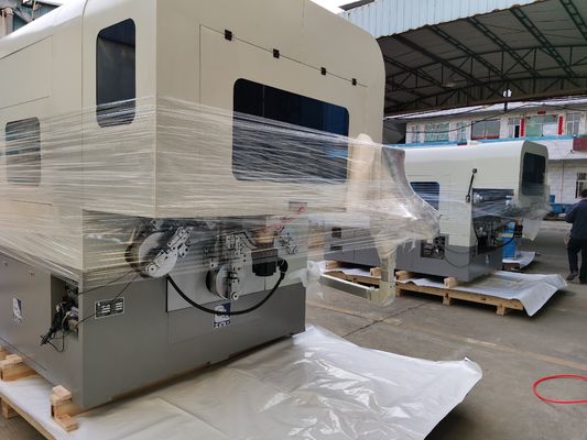 دستگاه سیم پیچ ساز فنر CNC 14 محوری با سیم پیچ گردان
