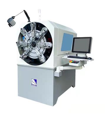 سنگ آزاد 12 محور CNC بهار شکل گیری ساخت ماشین سیم چرخش