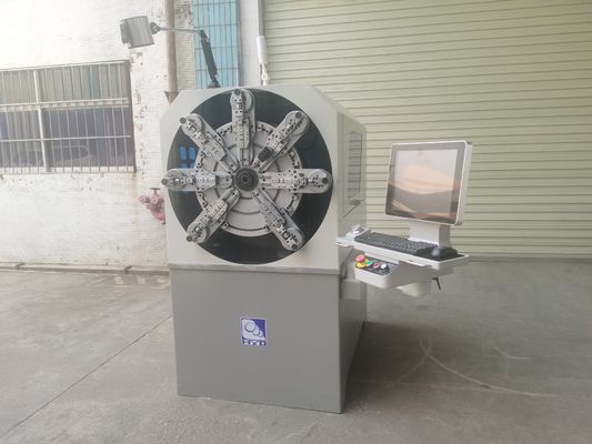 سنگ آزاد 12 محور CNC بهار شکل گیری ساخت ماشین سیم چرخش