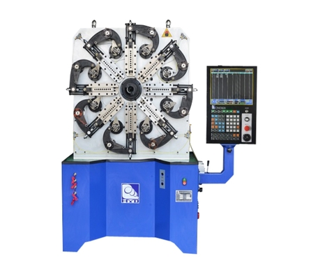 دستگاه شکل دهی سیم فنری CNC سه محوره با طرح راکر لینک