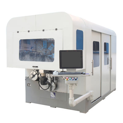 دستگاه سیم پیچ ساز فنر CNC 14 محوری با سیم پیچ گردان