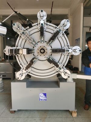 4.0 میلی متر CNC کنترل سیستم های کویلینگ دستگاه تولید فنر