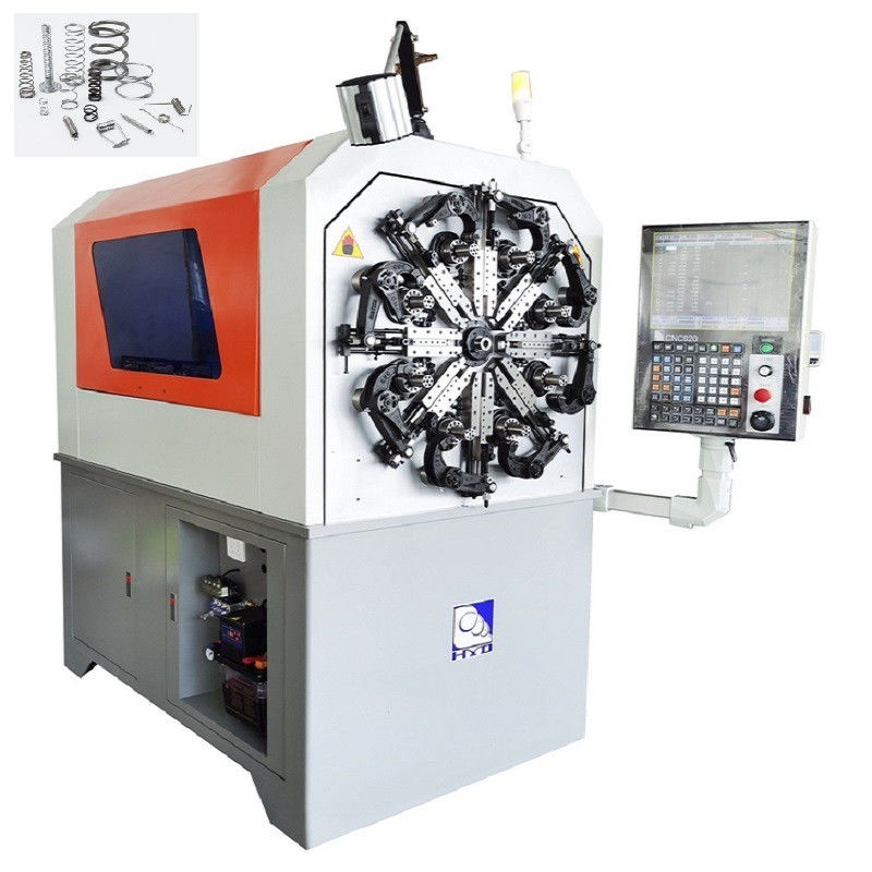 ماشین ساخت بهار اتوماتیک CNC ماشین ساخت سیم کام با سیستم های چرخشی