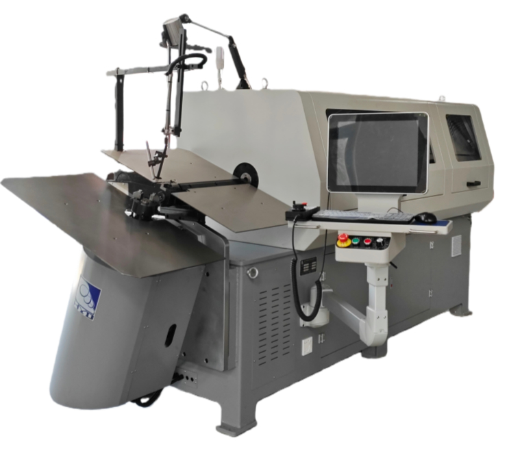 فولاد بهار 2 - 8mm 3D CNC Wire Bender شکل گیری پایدار با سیستم CNC