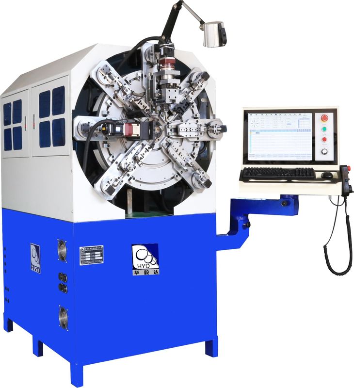 CNC کنترل بهار خم ماشین / کویلر بهار قطر 0.3 - 2.5mm