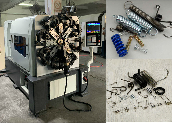 ISO9001 5 محور 4.0mm سیم بهار ساخت ماشین 17.5KW CNC بهار سابق