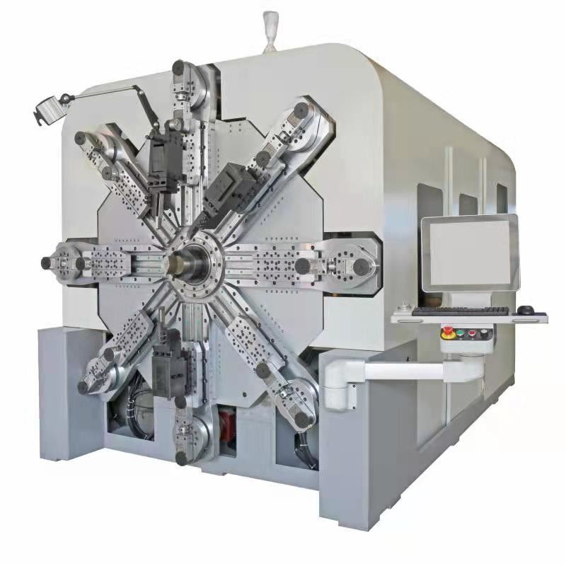 دستگاه شکل گیری بهار فشرده سازی سیستم کنترل 12 محور CNC