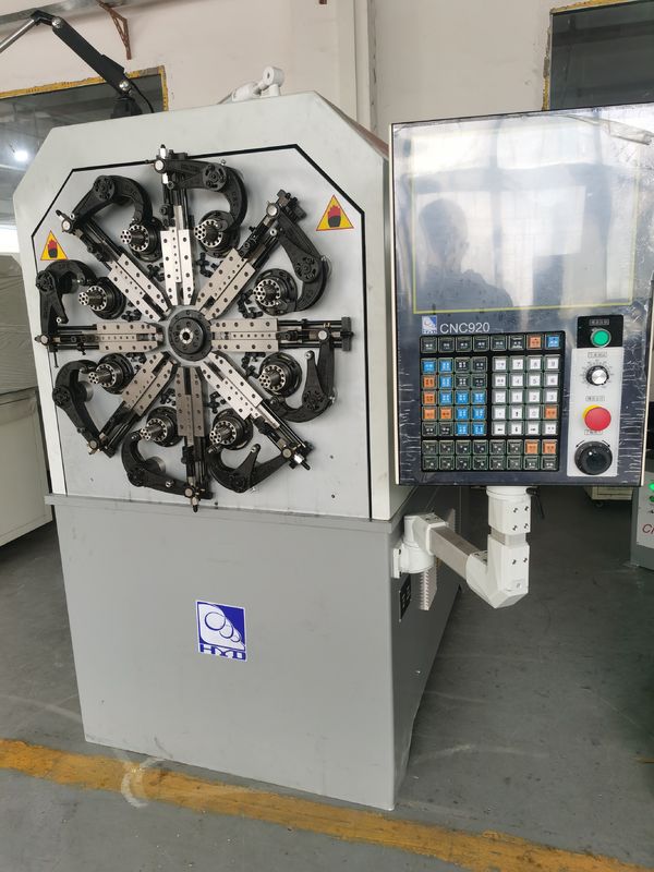 ماشین 4mm سیم Cam سیم چرخشی بهار شکل گیری با اسپینر ماشین بهار CNC