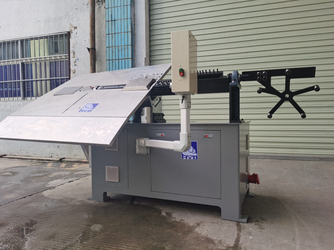 سیم خم کن دو بعدی کامپیوتری CNC، دستگاه سیم خم کن اتوماتیک 4 یا 5 محوری