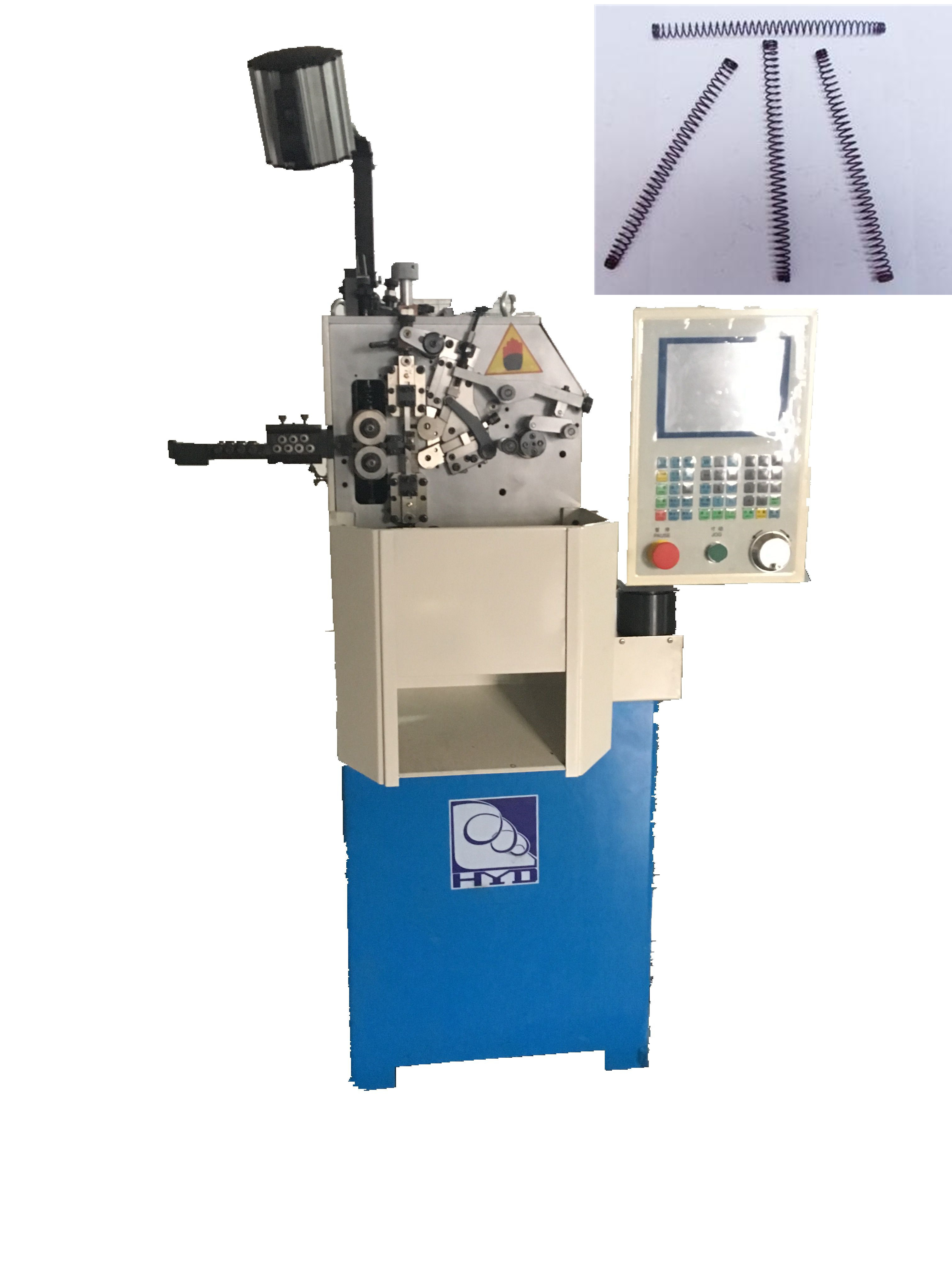 دستگاه CNC شکل گیری چند منظوره، 0.15 - 0.8mm ماشین تولید سیم بهار سیم